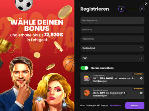 Chipstars Anmeldung