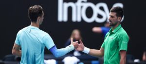 Musetti muss gegen Djokovic die Segel streichen