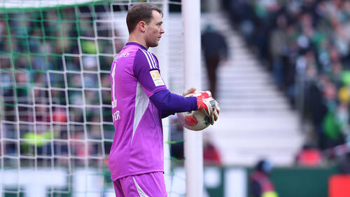 Manuel Neuer beim Torwarttraining des FC Bayern München an der Säbener Straße