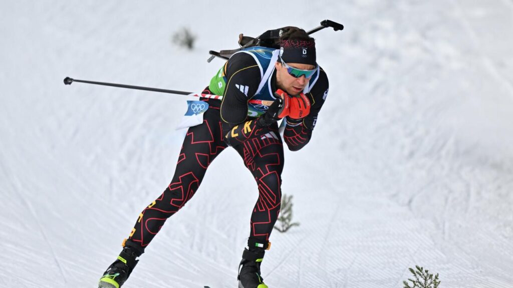 Axel Jungk und Christopher Grotheer im Eiskanal von Cortina bei den Olympischen Winterspielen 2026