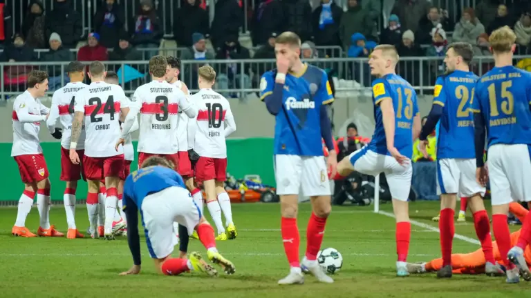 Freude bei den Schwaben, Frust bei den Norddeutschen - VFB im Pokal-Halbfinale