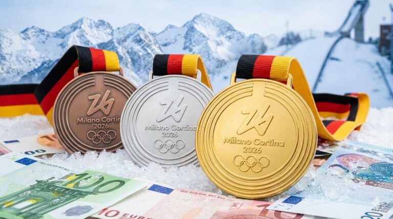 Preisgelder für Gold, Silber und Bronze für deutsche Athleten zukünftig steuerfrei