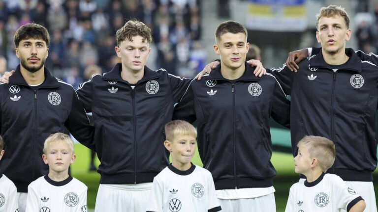 U21-Nationalspieler Nicolò Tresoldi in Aktion auf dem Fußballplatz