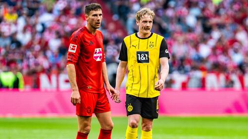 Leon Goretzka und Julian Brandt auf dem Fußballplatz im Fokus des FC Arsenal
