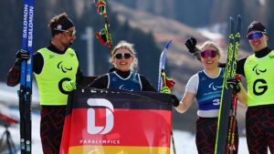 Leonie Maria Walter und Linn Kazmaier im Langlauf-Sprint bei den Paralympics