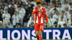 Bayern-Sportvorstand Max Eberl verteidigt den verletzungsgeplagten Jamal Musiala im Vorfeld der Weltmeisterschaft.