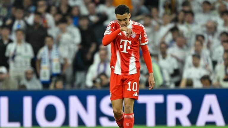 Bayern-Sportvorstand Max Eberl verteidigt den verletzungsgeplagten Jamal Musiala im Vorfeld der Weltmeisterschaft.