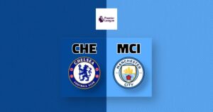 Spieler von Manchester City bejubeln eine gelungene Aktion gegen den FC Chelsea