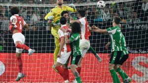 Spieler von Sporting Braga bejubeln ein Tor in der Europa League