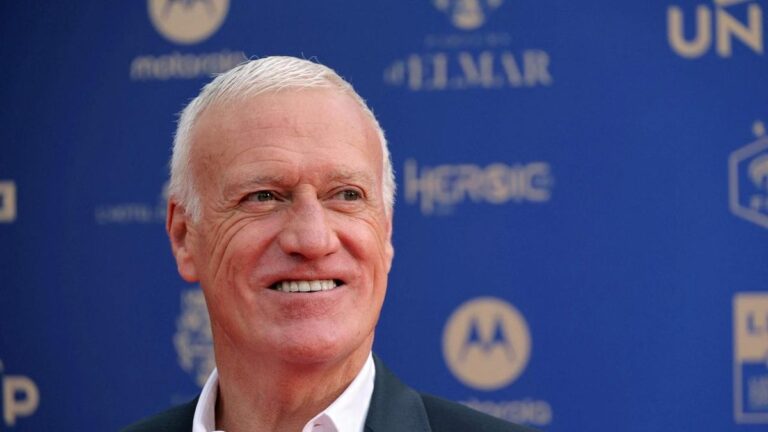 Didier Deschamps und Kylian Mbappé bei einem Länderspiel der französischen Nationalmannschaft