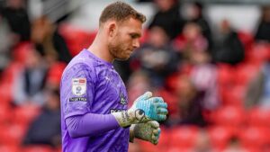 Enttäuschte Spieler des FC Southampton nach dem Ausschluss aus den Play-offs