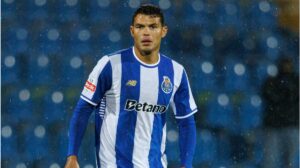 Thiago Silva im Trikot des FC Porto auf dem Spielfeld
