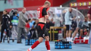 Marcel Sabitzer bejubelt seinen Treffer für die österreichische Nationalmannschaft