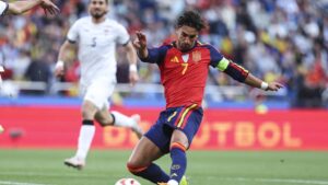 Spanische Nationalspieler wirken enttäuscht nach dem 1:1 im WM-Test gegen den Irak