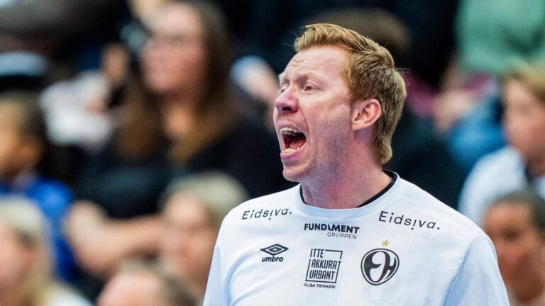 Börge Lund, der neue Cheftrainer des THW Kiel, in der Handball-Halle