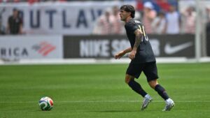 US-Nationalspieler Christian Pulisic in Aktion auf dem Spielfeld