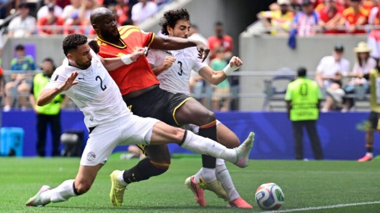 Romelu Lukaku jubelt im Trikot von Belgien nach dem Ausgleich gegen Ägypten bei der WM 2026