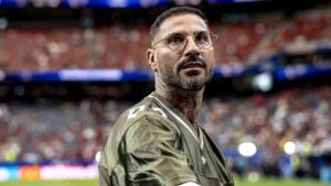 Ein enttäuschter portugiesischer Nationalspieler nach dem WM-Aus gegen Spanien