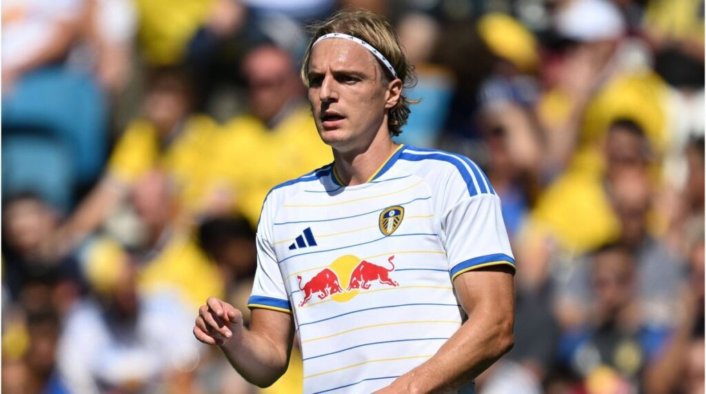 Sebastiaan Bornauw im Trikot auf dem Rasen, Neuzugang des Hamburger SV