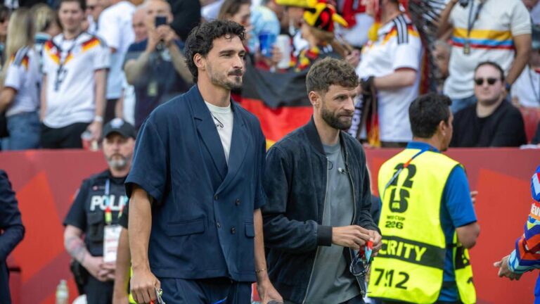 Thomas Müller und Mats Hummels im Trikot des DFB-Teams