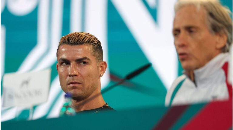 Cristiano Ronaldo im Trikot der portugiesischen Nationalmannschaft